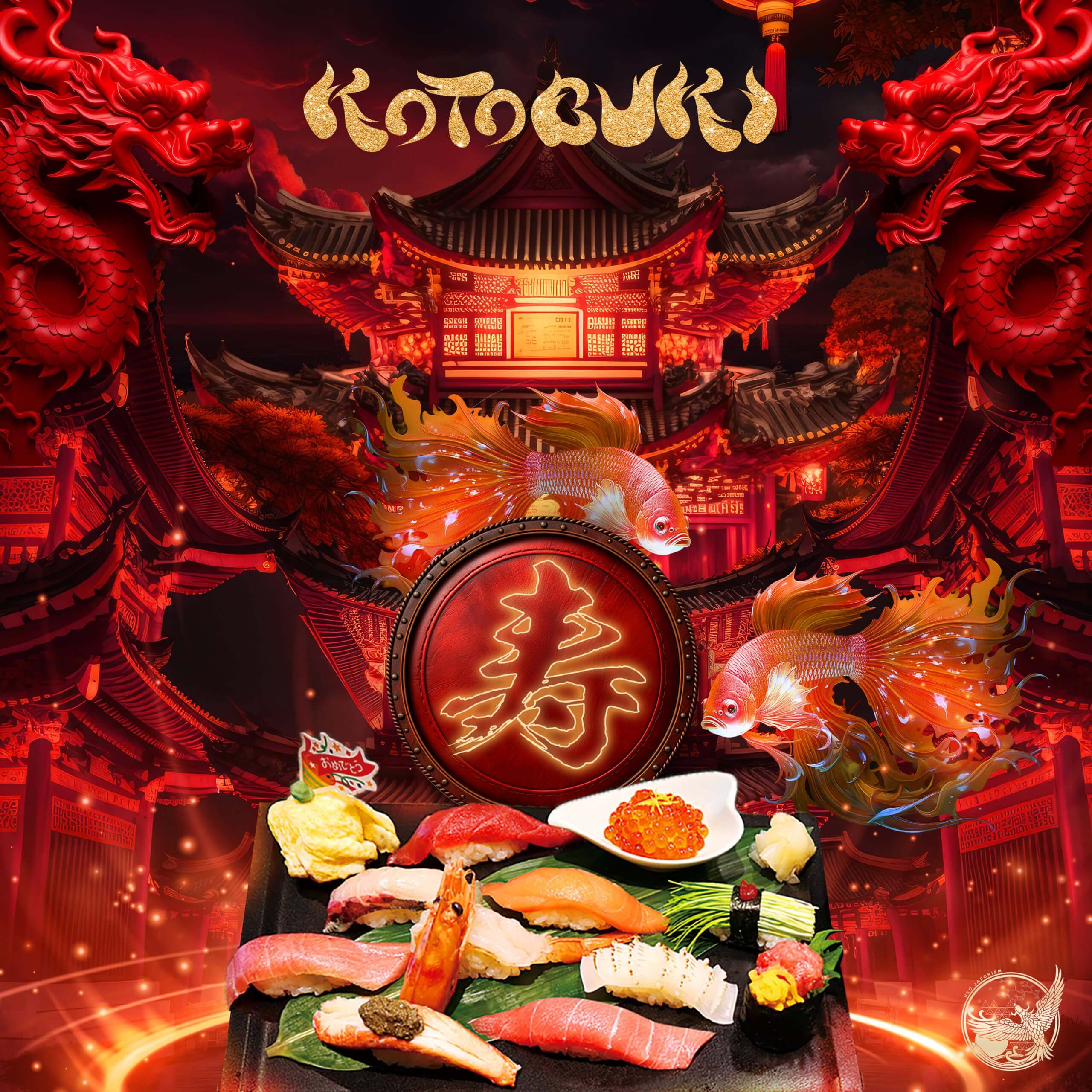 【NEO JAPONISM×すしざんまい】ニューシングル『KOTOBUKI』リリース記念コラボキャンペーン実施！の画像