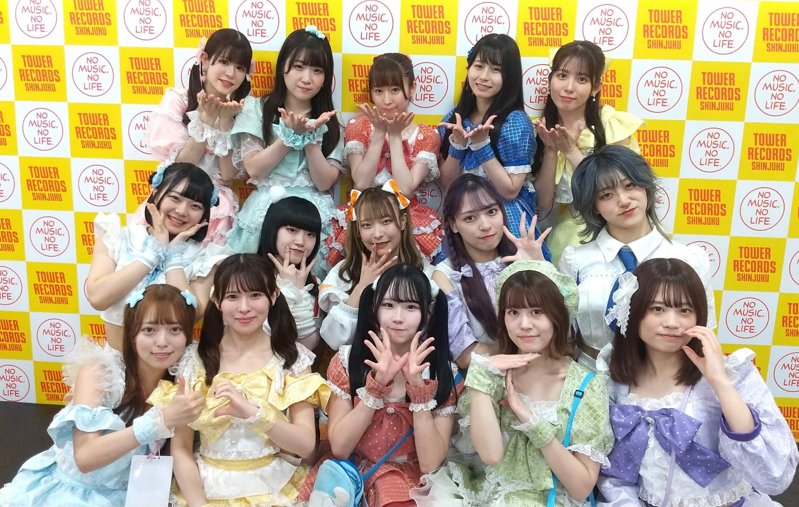 完全実力主義”のアイドルZero Project タワーレコード新宿店にて